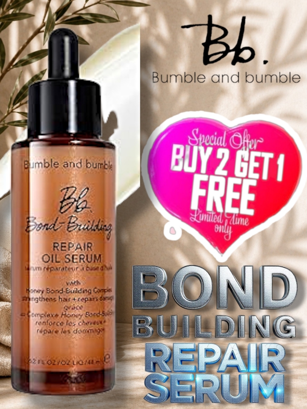 Bumble & Bumble Bond Building Oil Repair Hair Serum